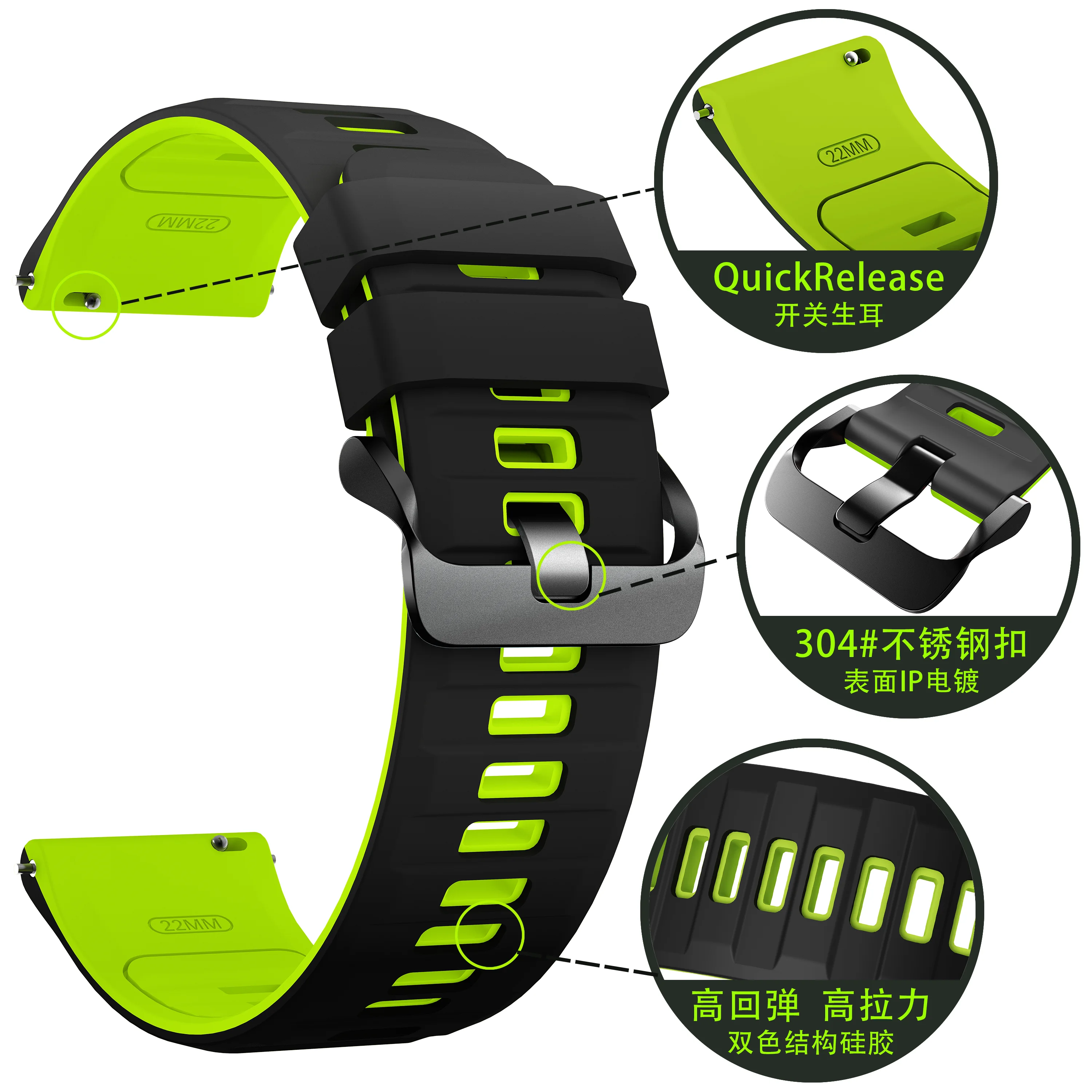 Фото Спортивный силиконовый ремешок для Redmi Watch 5 Lite/5 Active, дышащий браслет, ремешок для часов Xiaomi Redmi Watch 5 Active, 22 мм, ремешки для часов. №2