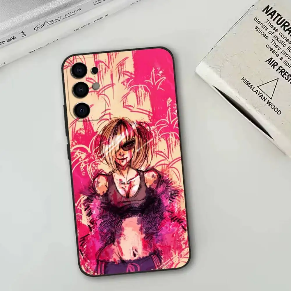 Фото Чехол для телефона Game-H-hotline m-Miami-Richter-jacket для Samsung S25, S24, S21, S22, S23, S30, Ultra, S20, Plus, FE, мягкий силиконовый, черный №5