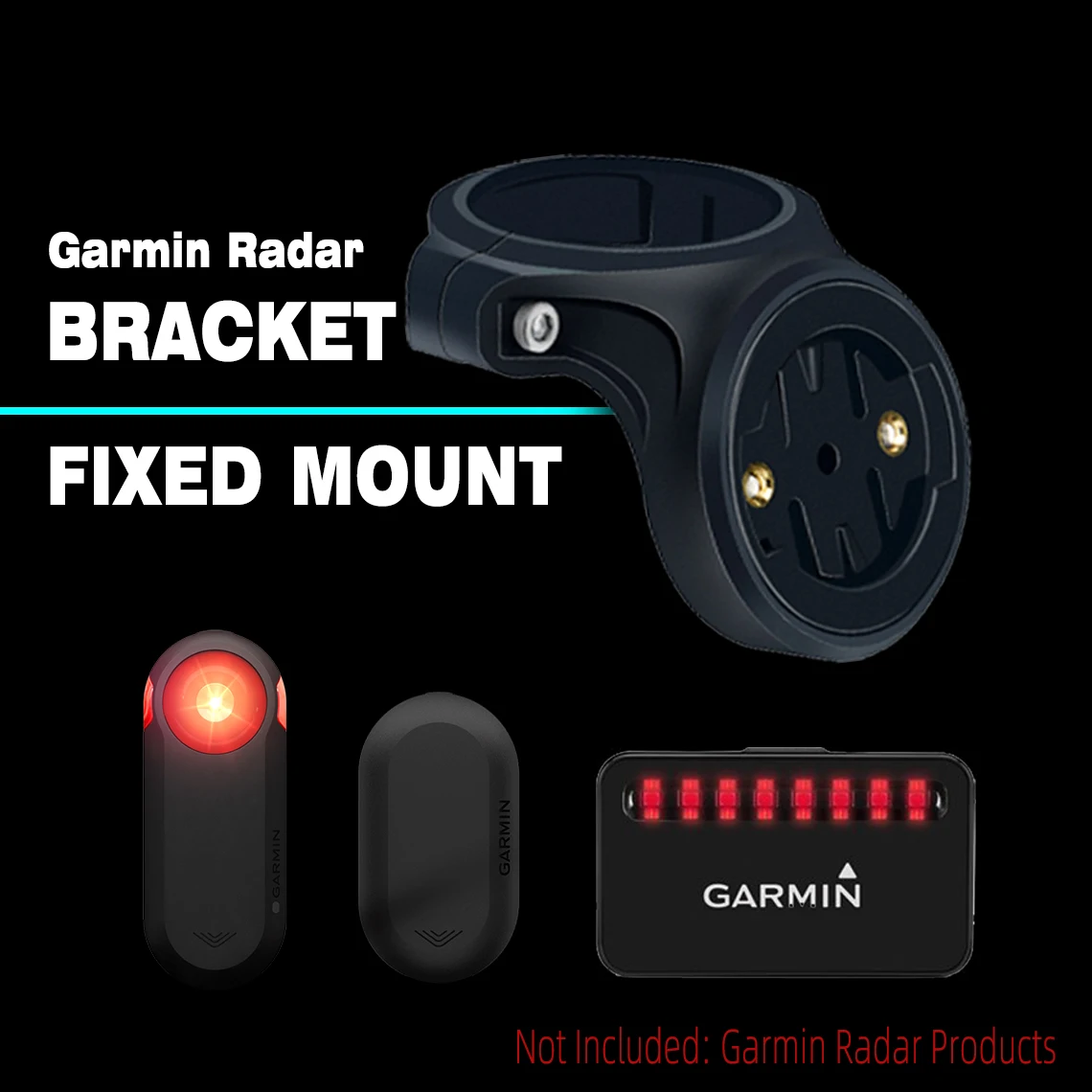 Фото Garmin Varia RVR315 Радарное Зеркало Заднего Вида Крепление Для Велосипедного Компьютера - Универсальный Кронштейн Подседельн... №2