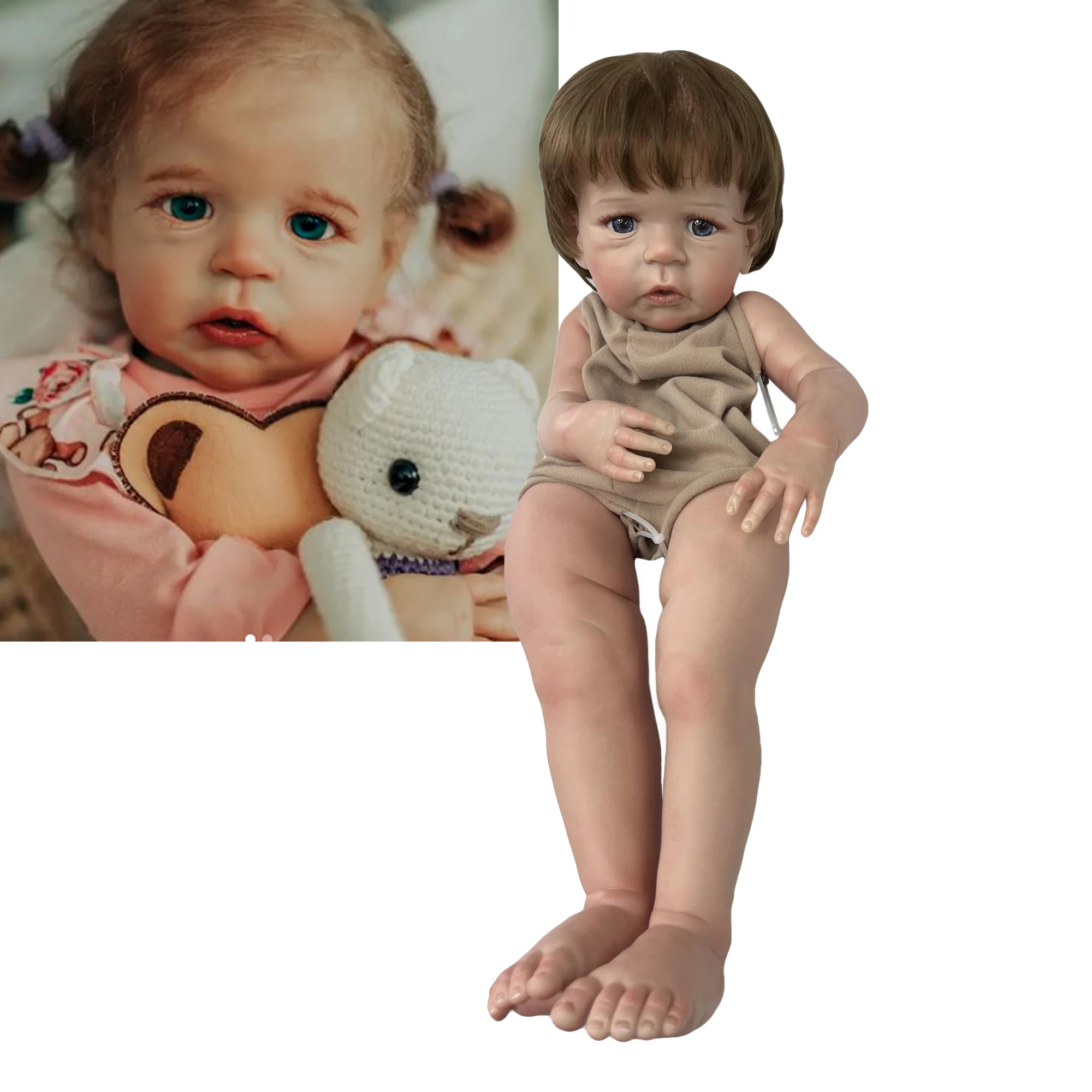 Цена Наборы кукол Sandie Reborn 66 см, наборы реалистичных детских Reborn с 3D рисунком, мягкие виниловые аксессуары для детей, для детей Pаспродажа Наборы кукол Sandie Reborn 66 см, наборы реалистичных детских Reborn с 3D рисунком, мягкие виниловые аксессуары для детей, для детей