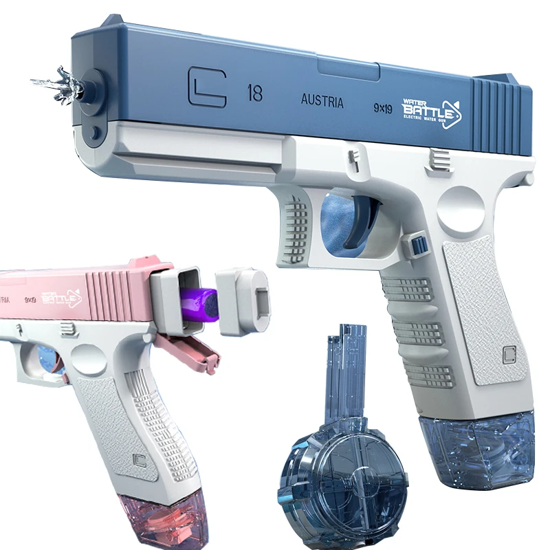 

Water Gun Electric Automatic Continuous Launch Water Gun Toy Spring Summer Adult Boys and Girls High Pressure Long Distance Guns