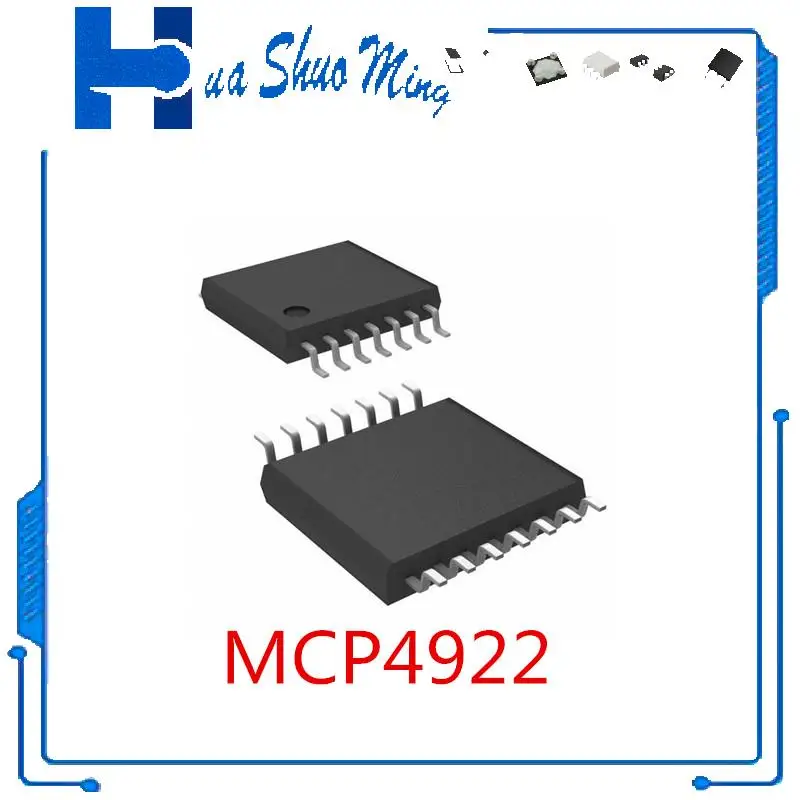 

5Pcs/Lot MCP4922-E/ST MCP4922 MCP4922-E 4922-E/ST 4922-E 4922 TSSOP14 MEC5105-TN MEC5105 5105 BGA