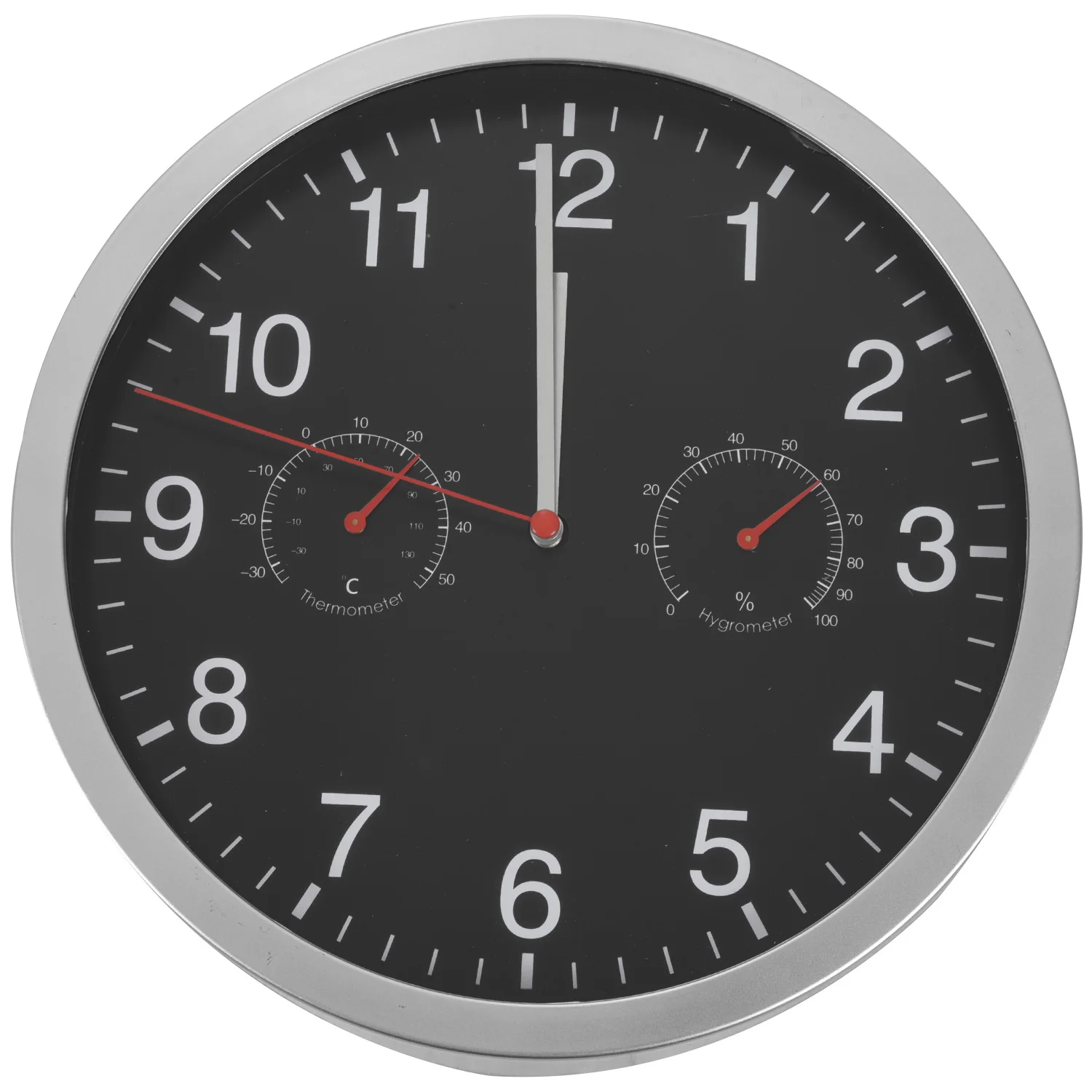 Бесшумные кварцевые настенные часы 3 в 1 тихий бесшумный механизм для подметания