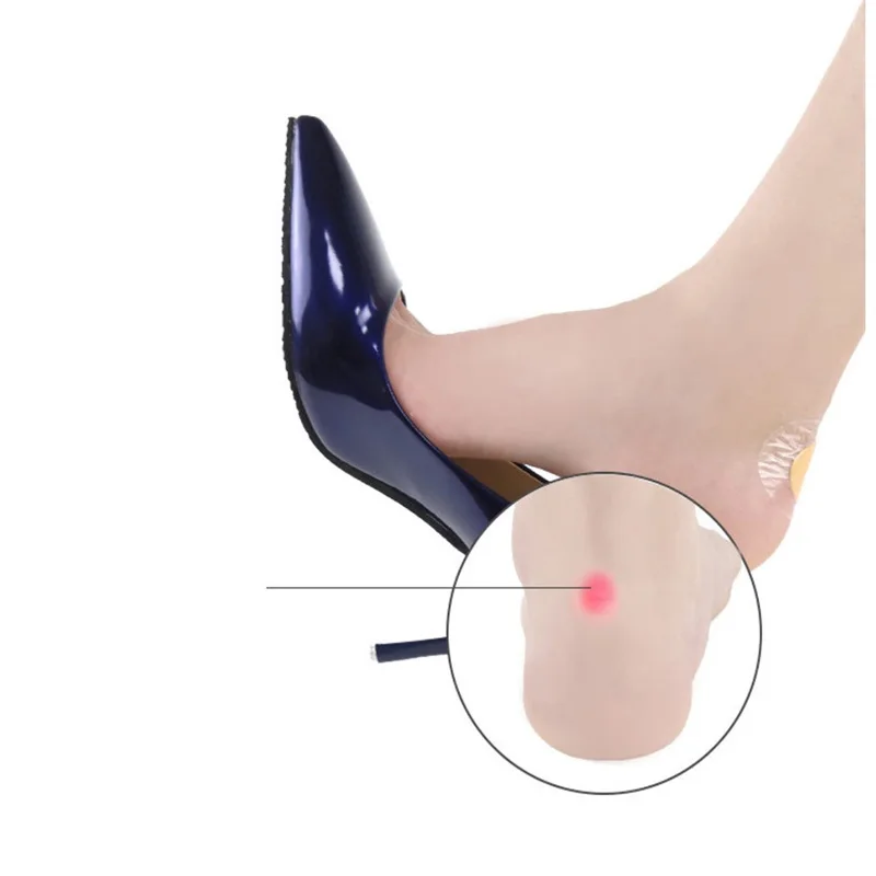 10 шт. одноразовые антиабразивные наклейки для пятки |