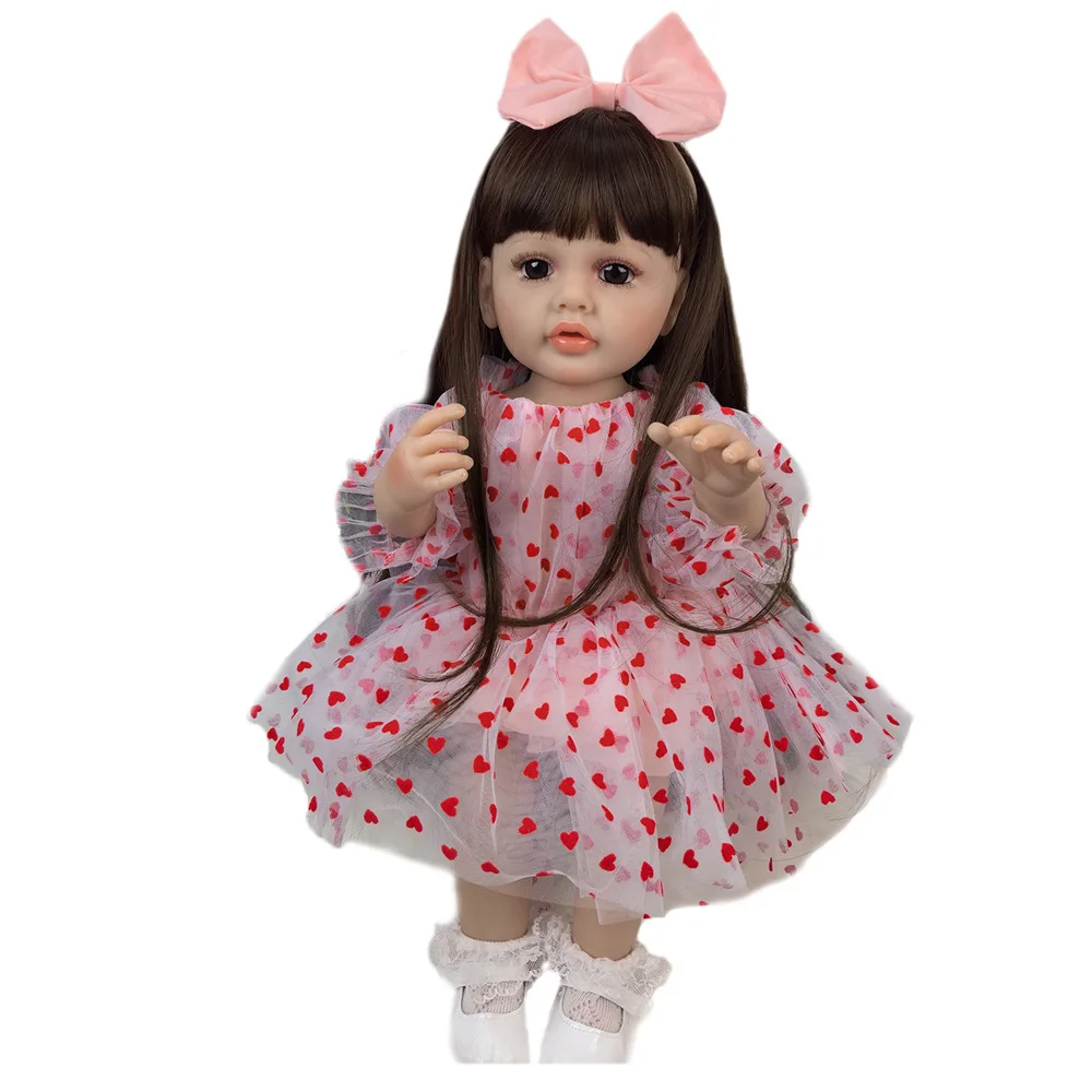 KEIUMI 55 см полностью силиконовая кукла-младенец с имитацией родов Детский пазл и