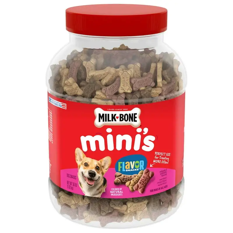 

Snacks Mini Dog Biscuits, Flavored Crunchy Dog Treats, 36 oz. Dog water dispenser משטח ליקוק לכלב Cat filter Cat tr
