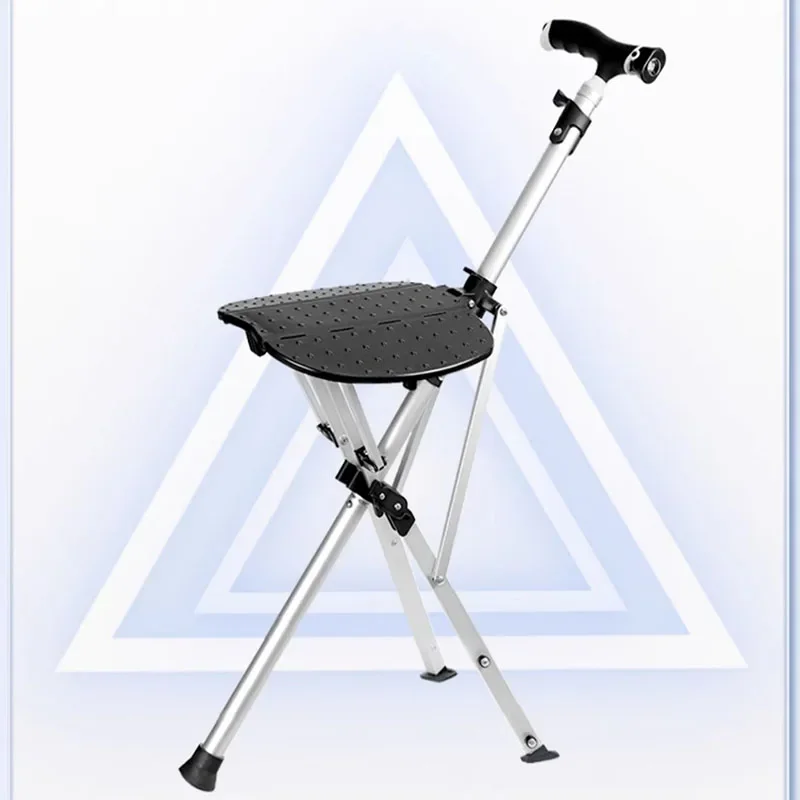 Сверхлегкий табурет трость туристический складная твердая мебель для пожилых