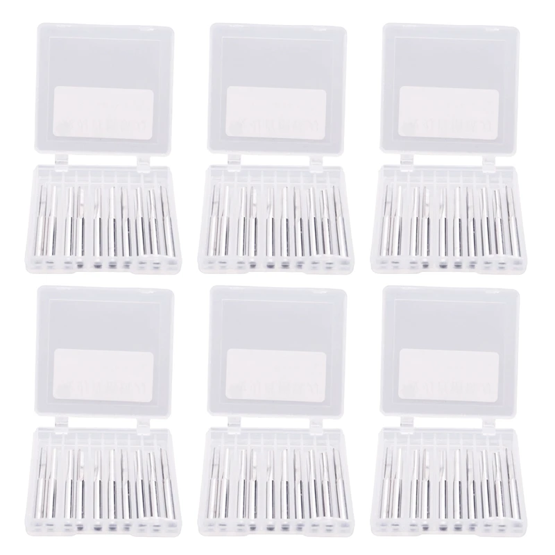 

New 60Pcs 2 Flute Cnc Router Bits 3.175Mm Straight Slot Tungsten Steel Milling Cutter For Wood Mdf Plastic