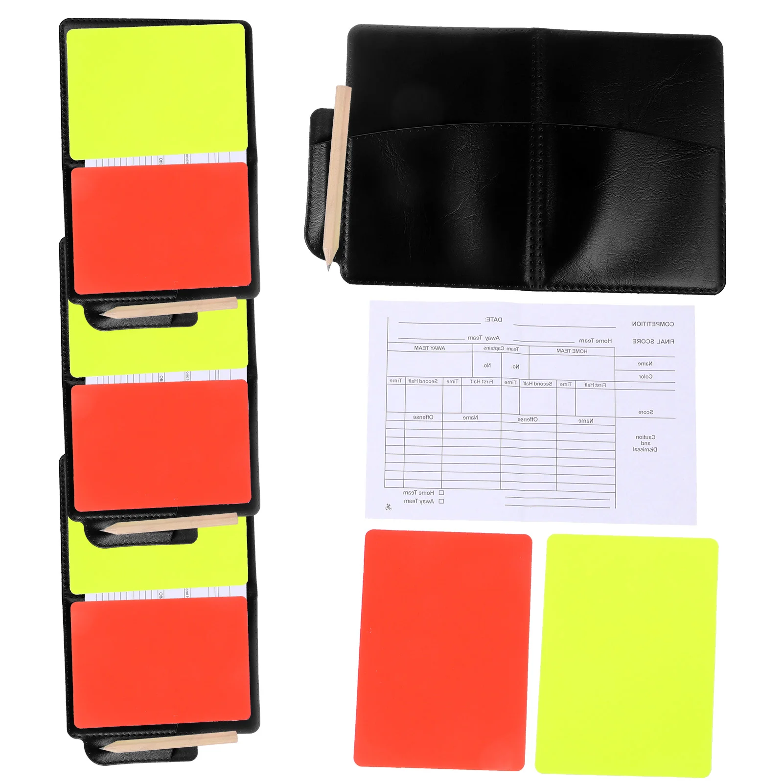 

Football Referee Card Cards Match Accessory Multi-function Supply Soccer Wallet