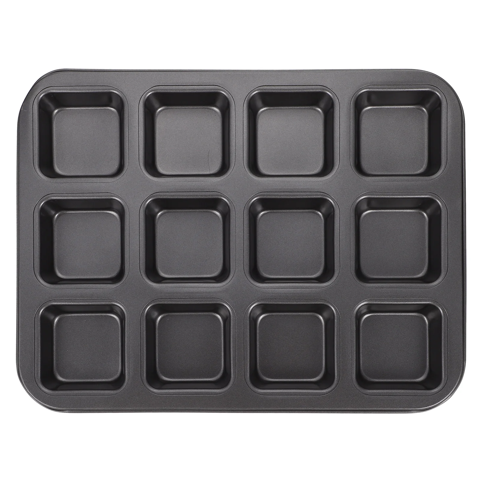 

Pan Baking Cake Brownie Mold Pans Tray Mini Molds Muffin Cupcake Metal Cookie Small Mould Donut Bread Carbon Loaf Steel Ice