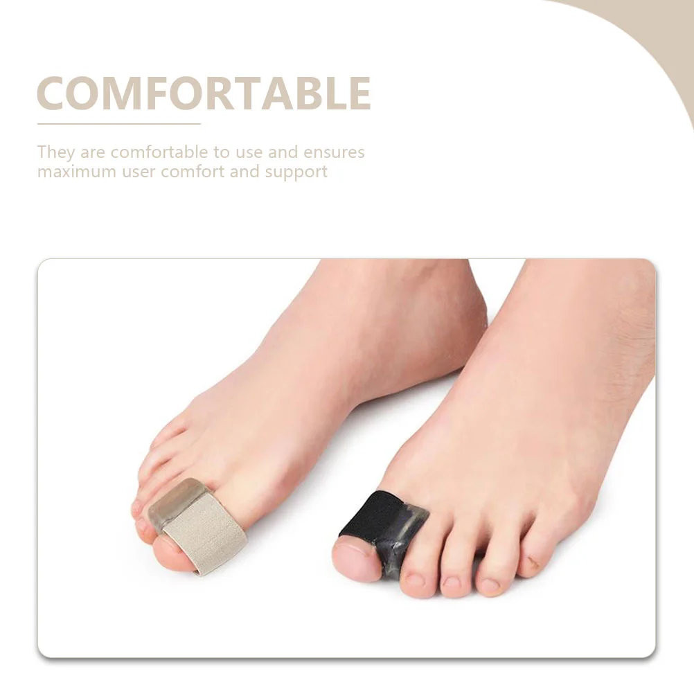 4 пары гибкий ортопедический корректор большого пальца ноги