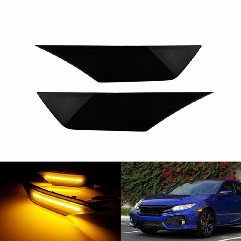 Автомобильный динамический Фонарь указателя поворота HO25501 для Honda Civic 2016-2020