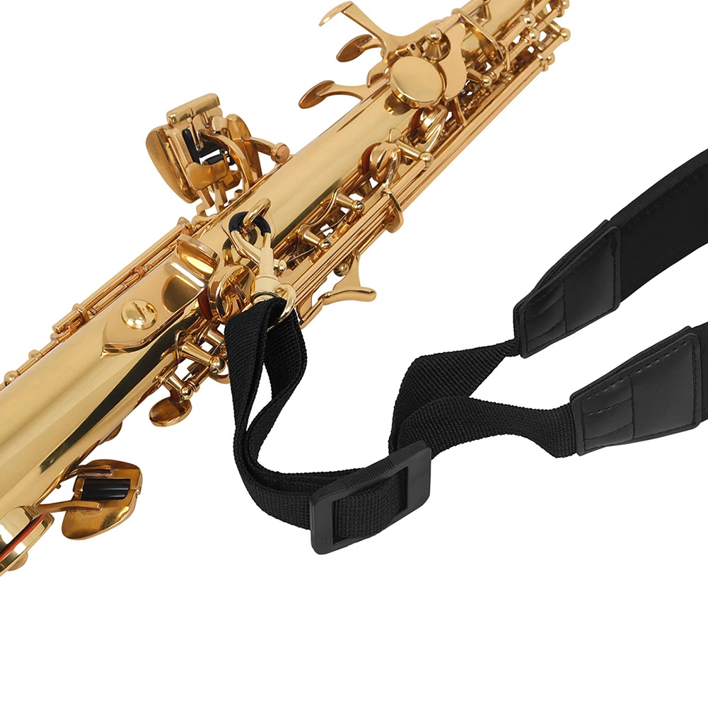 

Colorful Soft Padded Saxophone Neck Strap For Soprano Tenor Alto Baritone Clarinet Sax Nylon Horn Music Instrument Adjustable