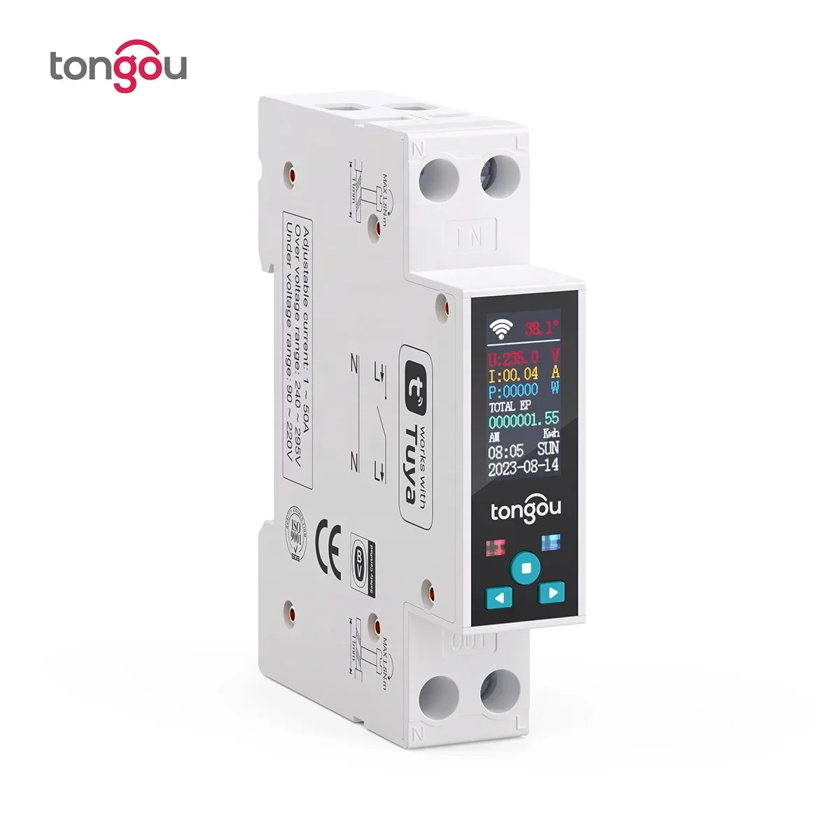 Умный выключатель с Wi-Fi и пультом ДУ