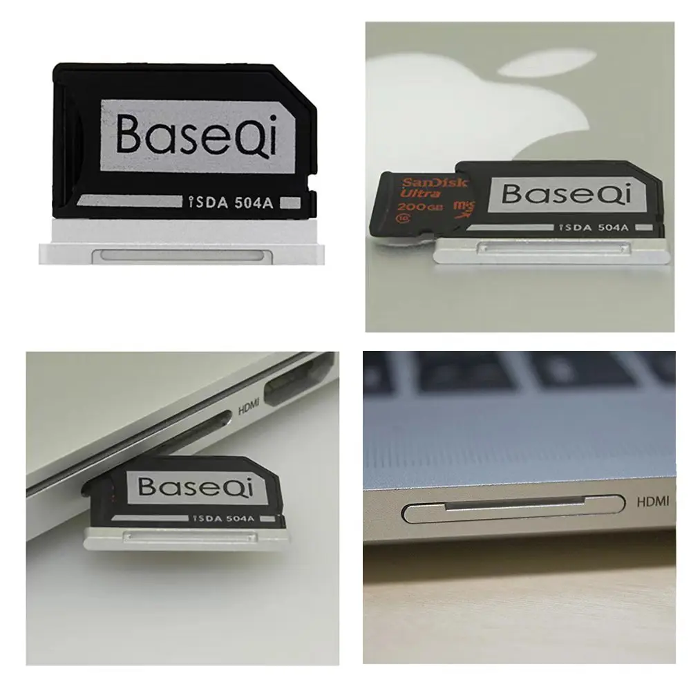 Кардридер алюминиевый MiniDrive Micro SD для Macbook Pro Retina 15 дюймов 2013/после