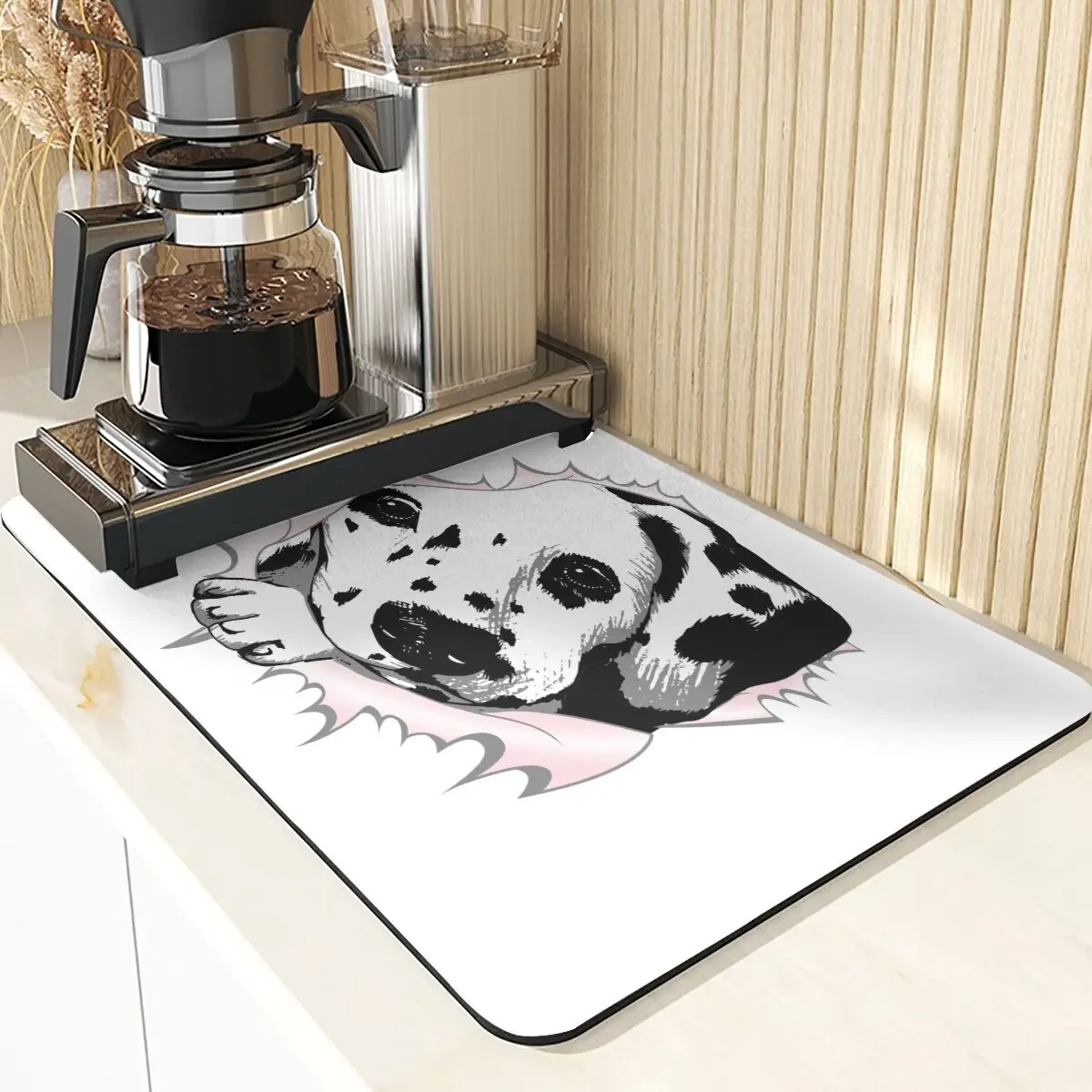 

Силиконовый коврик для стола с рисунком собаки