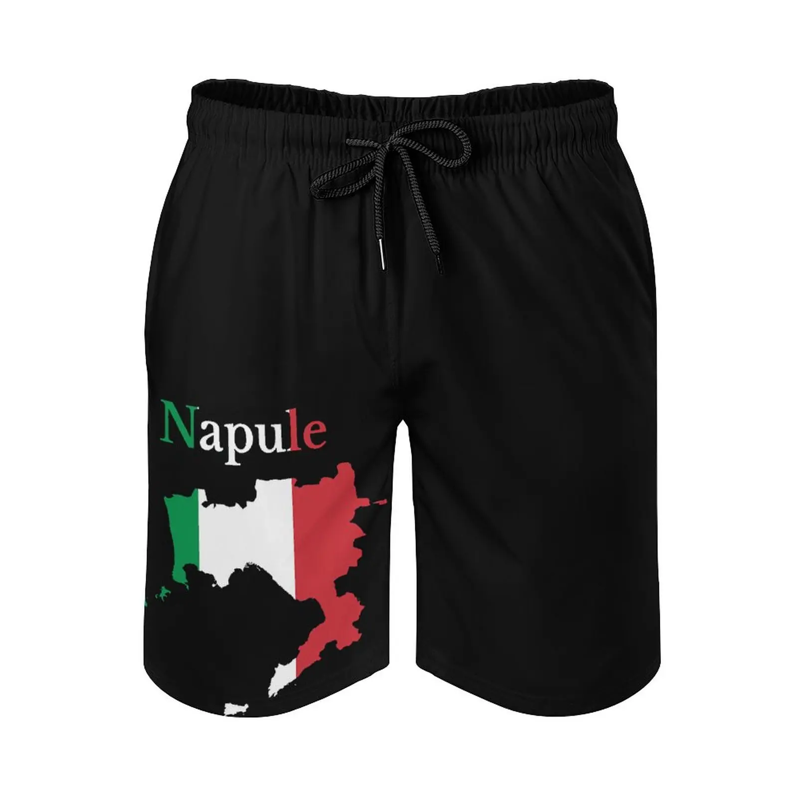 

Province of Naples Map Italian Province Anime BeachGraphic Adjustable Drawstring Breathable Quick Dry Casual Beach PantsCasual L