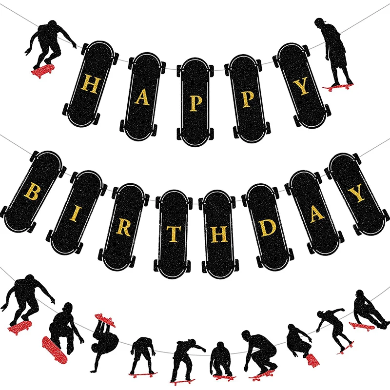 

Скейтборд набор баннеров день рождения