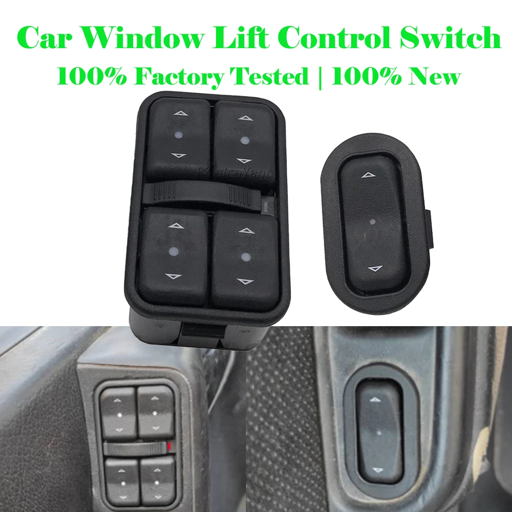 

Electric Master Window Switch Lifter Control Button 90561086 6240106 90561388 For Vauxhall Opel Astra G Zafira A 1998-2004 2005