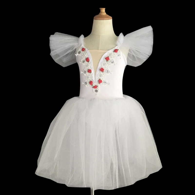 2022 романтическая балетная пачка Репетиционная тренировочная юбка костюм лебедя