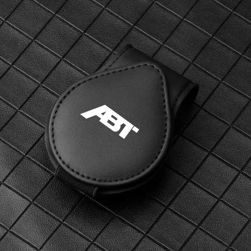 Автомобильный солнцезащитный козырек держатель очков зажим для ABT A3 A4 A5 A6 Q5 Q7 S3 S4 S5
