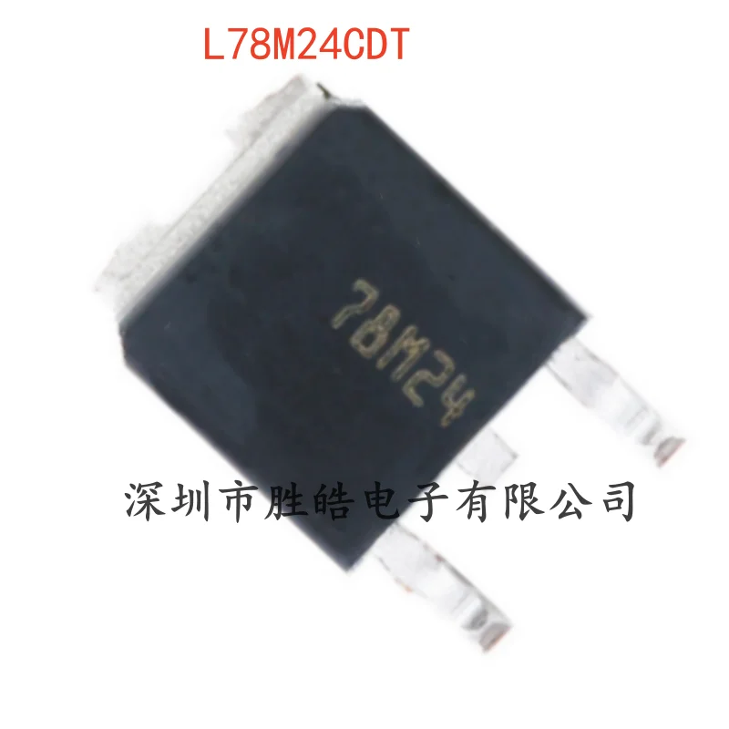 

(10PCS) L78M24CDT 0.5A Three-Terminal Positive Regulator Linear Voltage Regulator Chip TO-252-2 Integrated Circuit