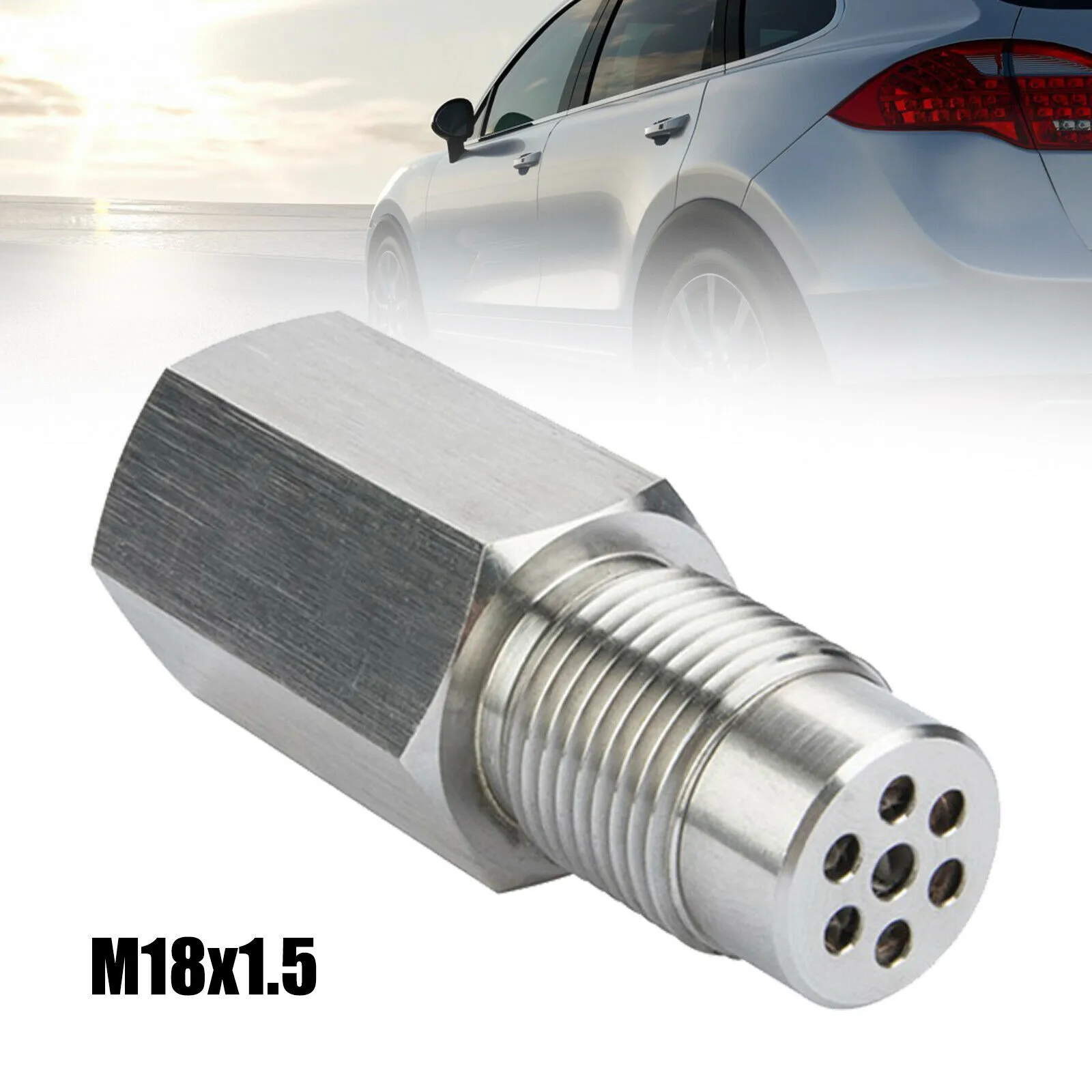 

1Pcs Car CEL Check Engine Light Oxygen Sensor Adapter M18X1.5 Miniature Catalytic Converter Kit Catalystic Converter