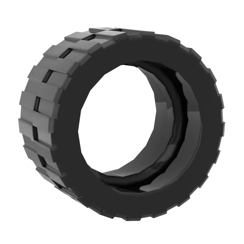 

MOC 10PCS Replaceable Assembles Particle 30648 TYRE LOW WIDE 24 X 14 Bricks Building Blocks High-Tech Part Toys Gifts
