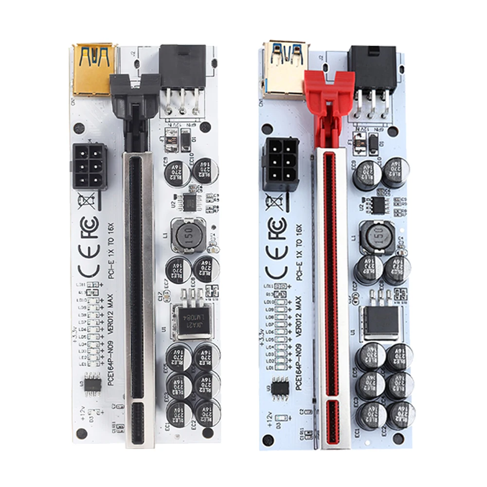

VER012 Max компьютерный PCI-E Райзер PCI Express 6PIN интерфейс USB3.0 высокоскоростная графическая карта PCI-E 1x 16x адаптер Удлинительный кабель
