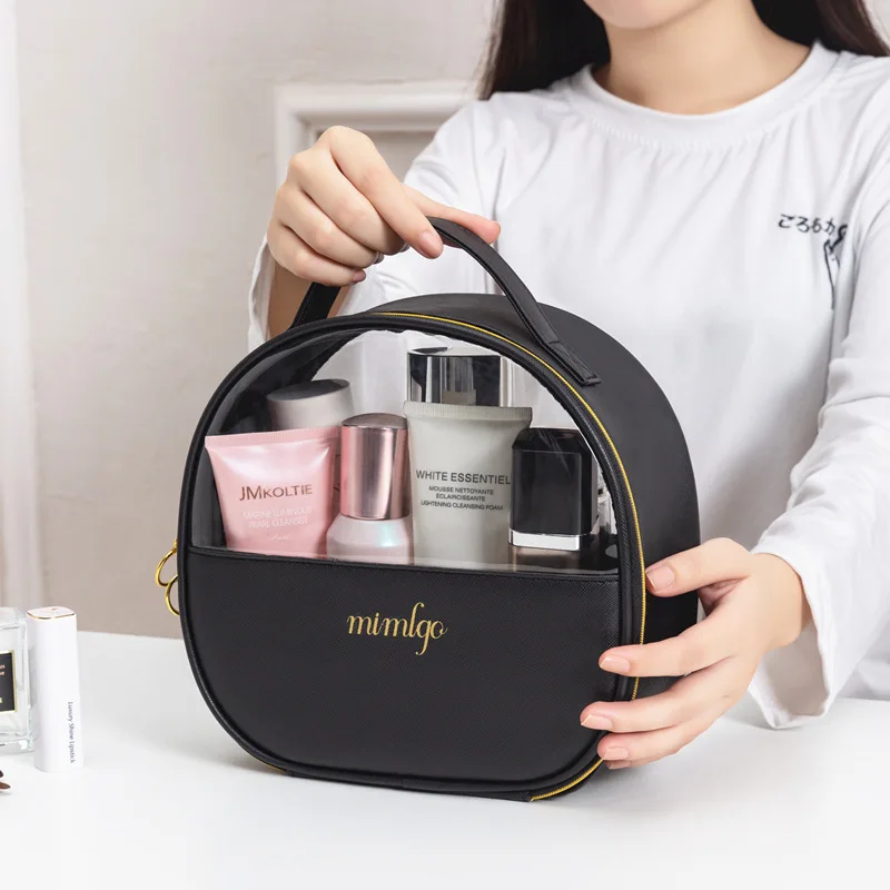 

2023 Portable Wash Bag Large Capacity Waterproof Transparent Multi-function Storage Bag Cosmetic Cases
