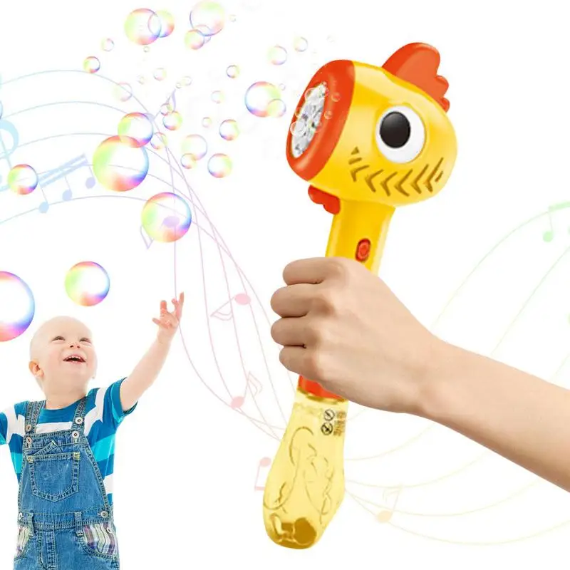 

Воздуходувка для пузырей, электрическая автоматическая пузырьковая игрушка в форме животного, музыкальные и фантастические Пузырьковые Игрушки для малышей, машина для создания пузырьков
