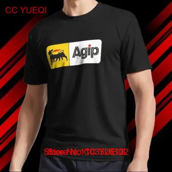 НОВЫЙ! Забавная толстовка и футболка унисекс с логотипом Agip размер США