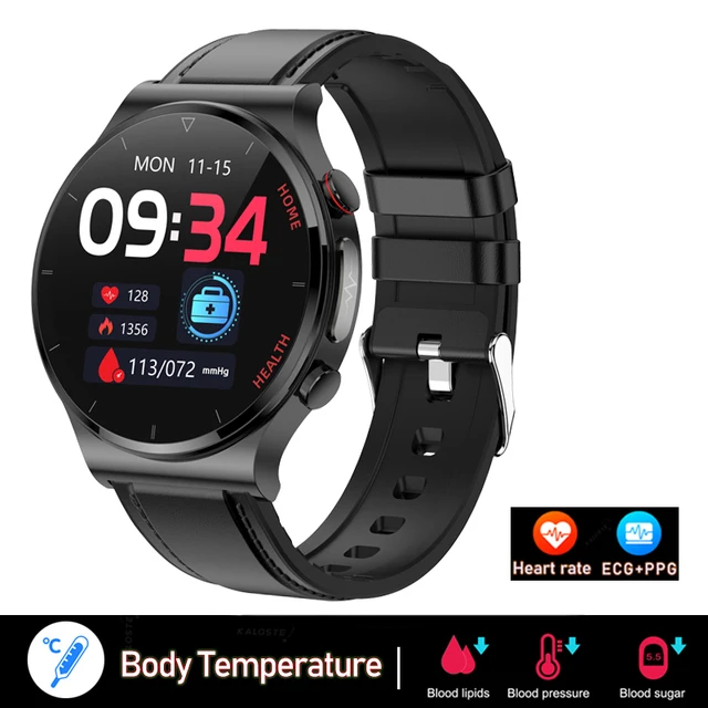 

For Samsung Xiaomi Huawei Laser Treatment Three Smart Watch Men ECG PPG Heart Rate Blood Pressure Health Tracker Smart Watch