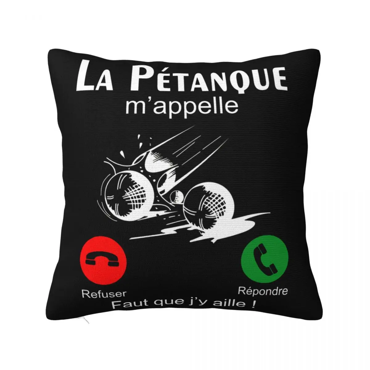 Персонализация La Petanque Mappelle Fete Cadeau Vacance Boule T095 Новая наволочка для девочек с