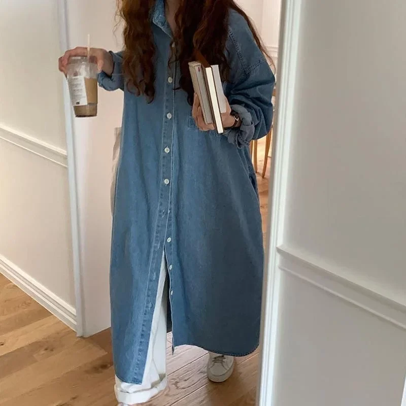 Платья для женщин осень 2023 новое корейское модное повседневное платье чувство