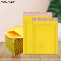 10pcslot kraft paper bubble envelopes bags different specifications mailers padded shipping envelope with bubble mailing bag
