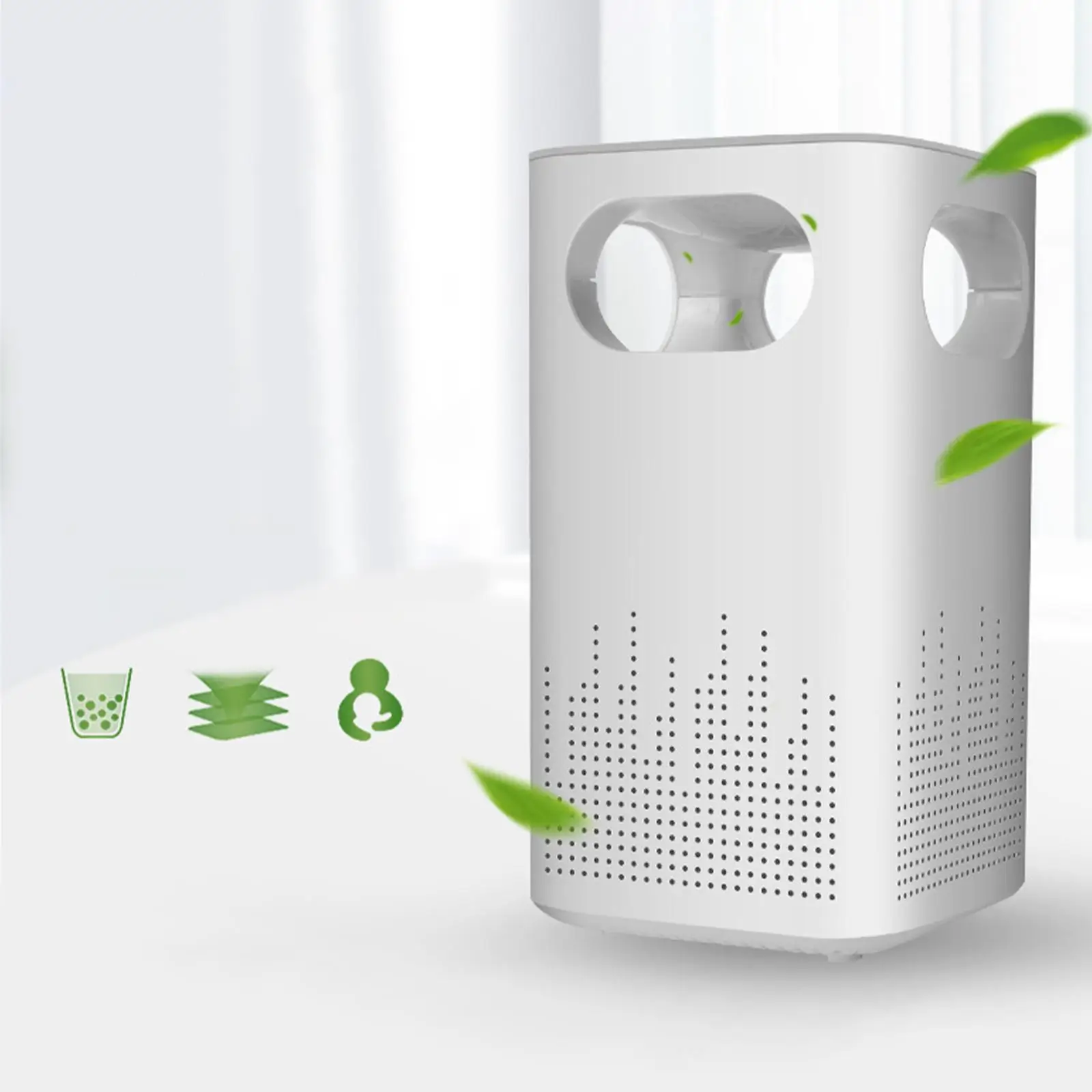 

Air Purifiers, W/ Lamp Eliminators Air Ozonizer for Smoke Pollen Office