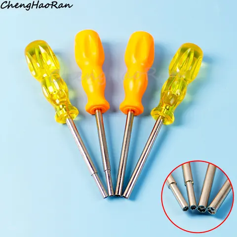 1 шт. 3,8 мм/4,5 мм инструмент для ремонта безопасной отвертки Gamebit для NGC SFC MD NES N64 SNES Gameboy Открытые Инструменты Отвертки запчасти