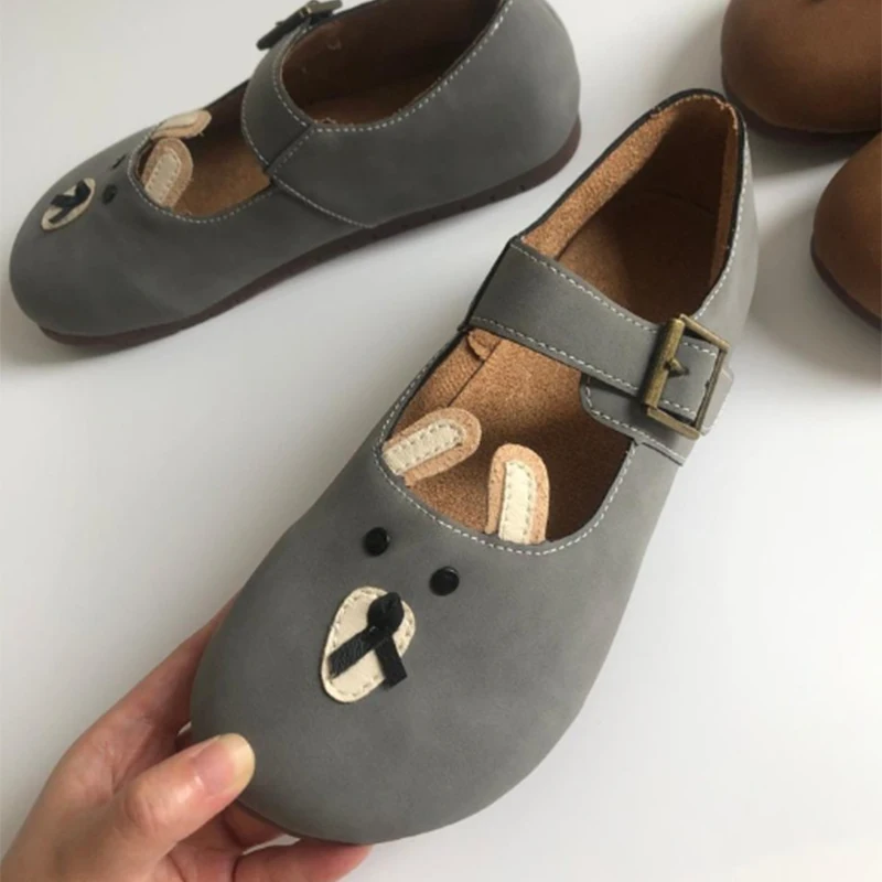 

Женские замшевые прогулочные сандалии, дизайнерские классические повседневные балетные туфли в стиле ретро для осени, 2023