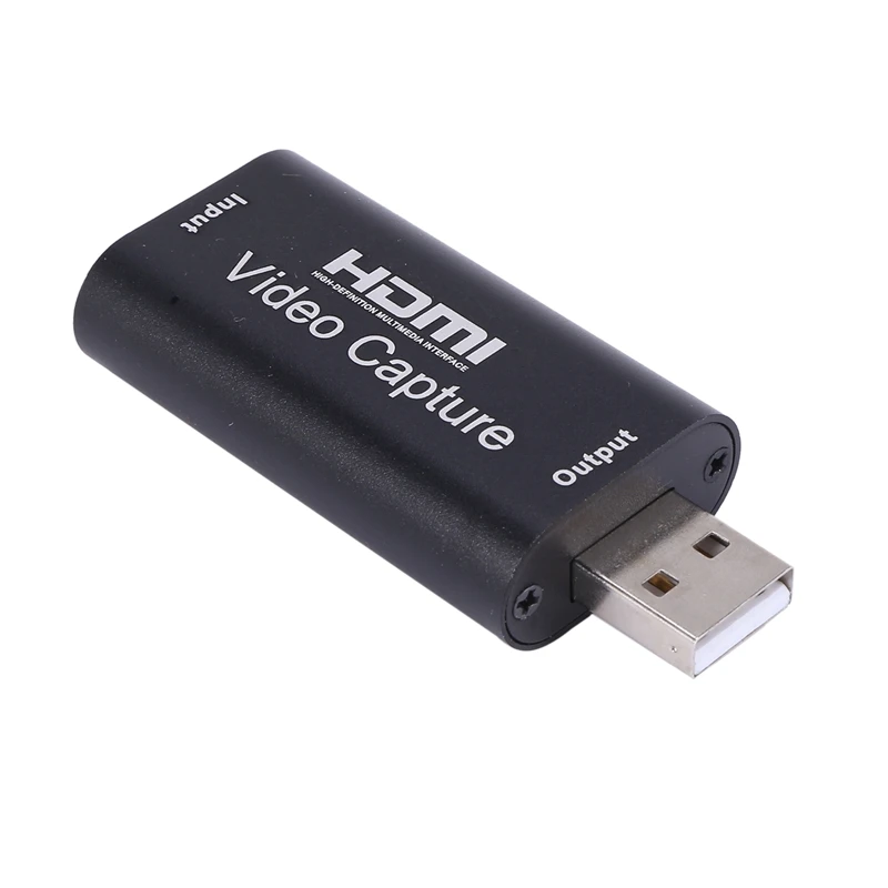 

Audio Video Capture Cards HDMI To USB 2.0 1080P 4K Record Via DSLR Camcorder Action Cam For High Definition Acquisition
