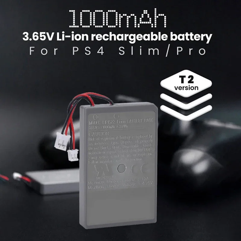 PS4 Pro 1000 мАч для SONY PRo Slim LIP1522 Dualshock 4 V1 V2 беспроводной контроллер Playstation GamePad