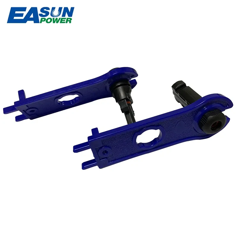 1Pair x Blue Solar Panel Connector ABS Plastic Pocket Connector Disconnect Tool Spanners Wrench