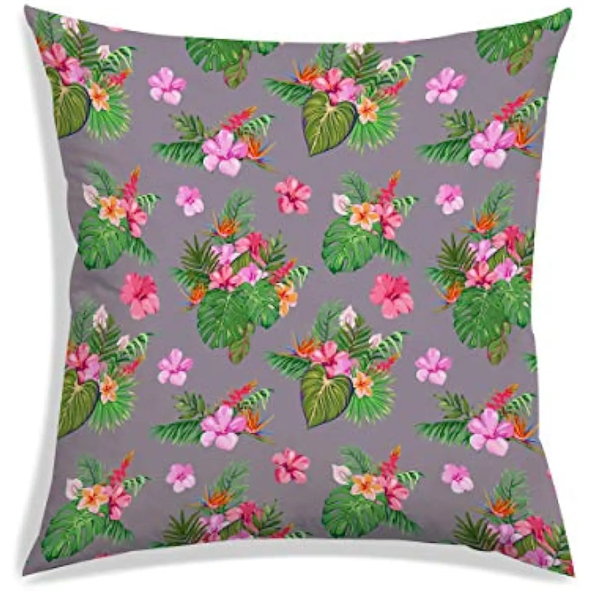

Polyester Tropical Design Decorative Throw Pillow Covers/Cushion Covers