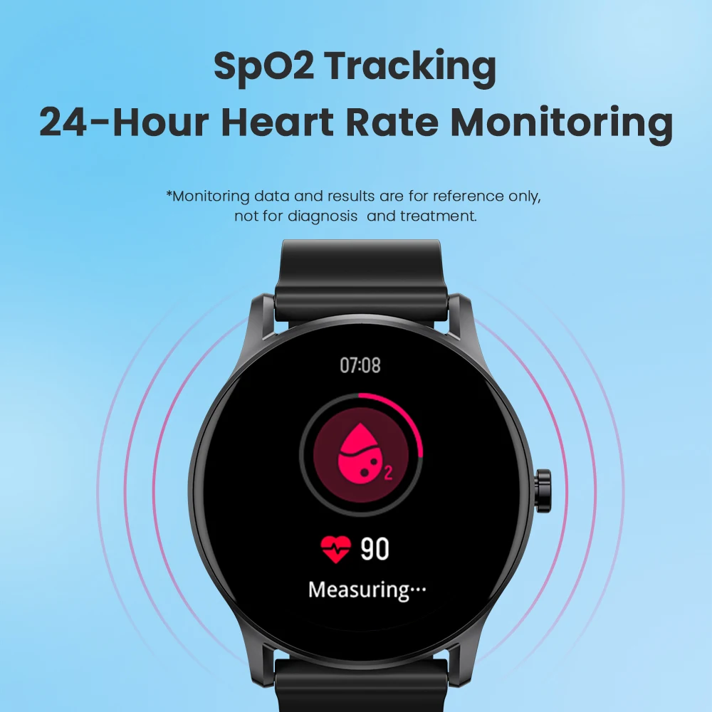 HAYLOU GS Smart Watch IP68 Waterproof Smartwatch 12 Workout Modes SpO2 Tracking Customized Watch Faces Sport watch for Men