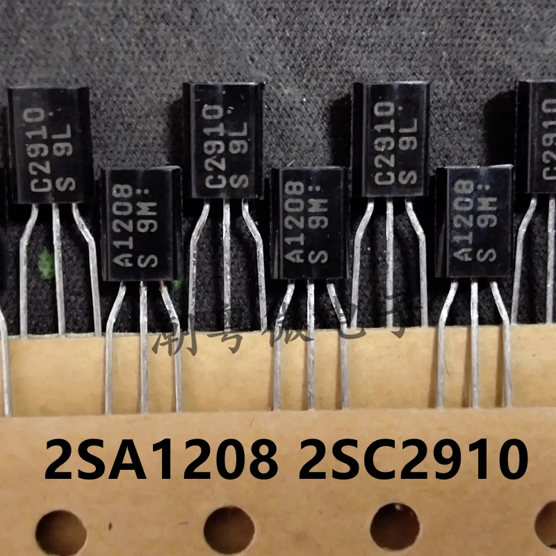

1 пара/2 шт. 2SA1208 2SC2910 TO92 Новый маломощный триодный усилитель звука пара ламп A1208 C2910