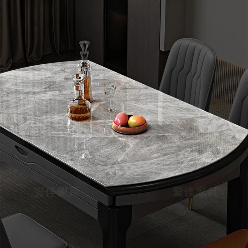 Современный кухонный стол многофункциональный складной обеденный для гостиной