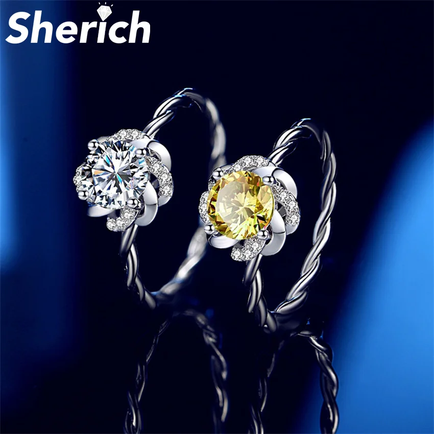 

Женское кольцо с бриллиантами в форме фонтана