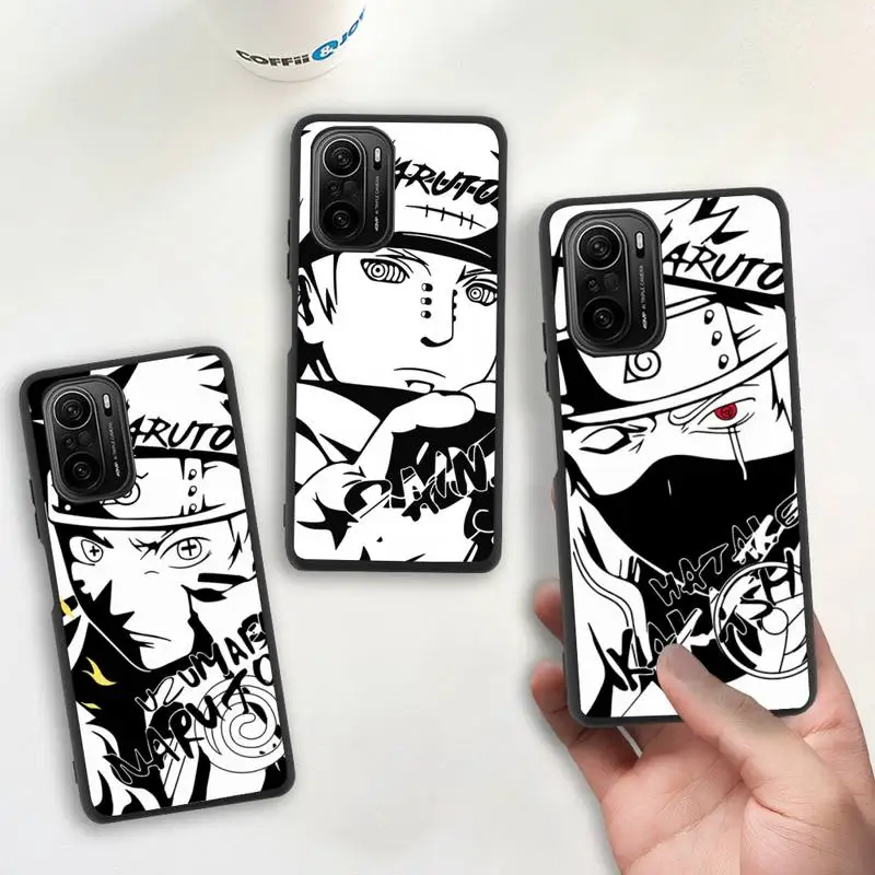 

Kakashi Pain Sasuke Naruto Gaara Minato Phone Case for Redmi 9A 8A Note 11 10 9 8 8T Redmi 9 K20 K30 K40 Pro Max Silicone Cover