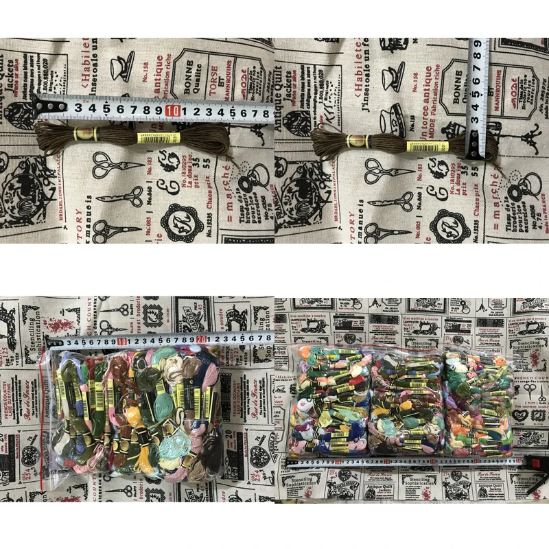 Выберите 1 шт./цвет Φ номер в общей сложности 447 мотков нить ваши цвета вышивка