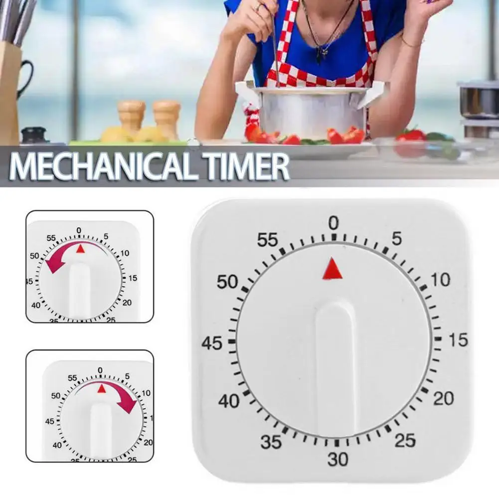 

Кухонный механический таймер, часовой будильник, кухонный таймер на 60 минут, механический секундомер, будильник, счетчик Alarmg, домашние инструменты